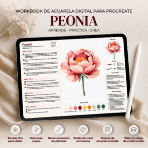 Workbook Procreate - Peonia